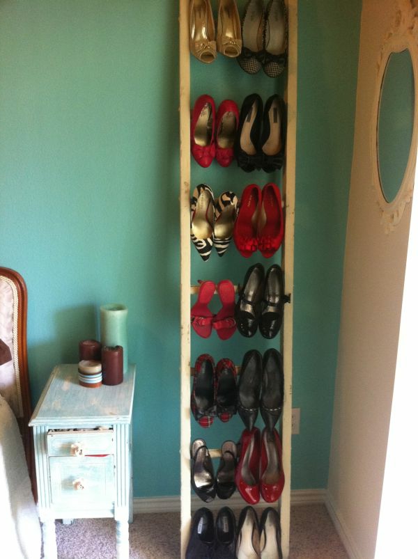chaussures pour dames faciles à organiser - utiliser les escaliers