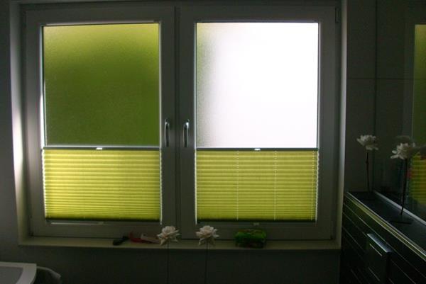 चेहरे की सुरक्षा खिड़की-हरे रंग-दूध सफेद