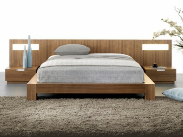 स्कैंडिनेवियाई बेड एक दिलचस्प डिजाइन-सुपर कालीन