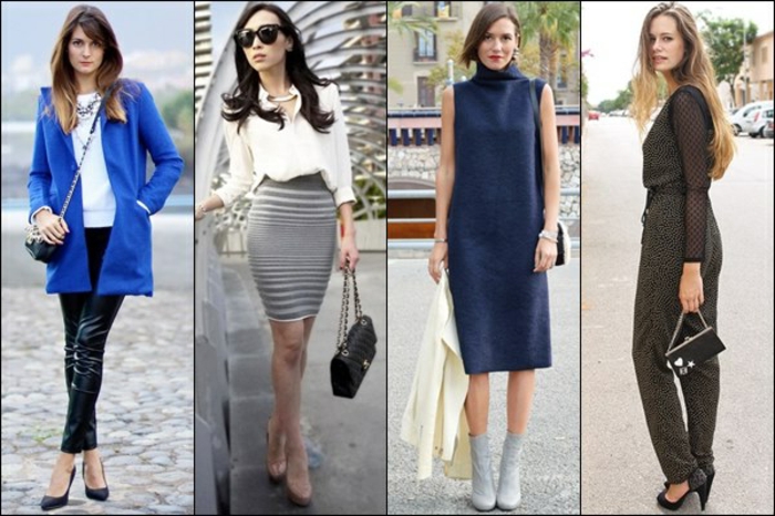 ejemplos de inspiraciones de mujer casual elegante cuatro de mujeres elegantes vestidas deportivas