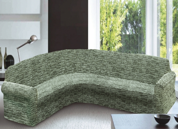 sohva kansi-vihreä-väri-super kiva olohuone suunnittelu