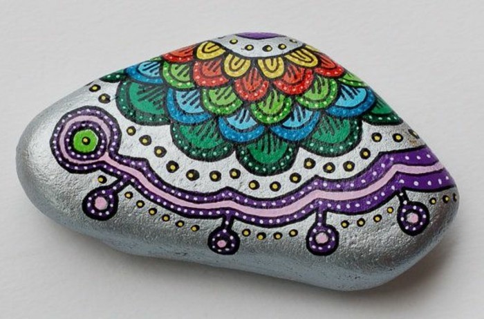पत्थर चित्रकला-हर किसी-कर सकते हैं-प्राप्त अपने-खुद-विचार है