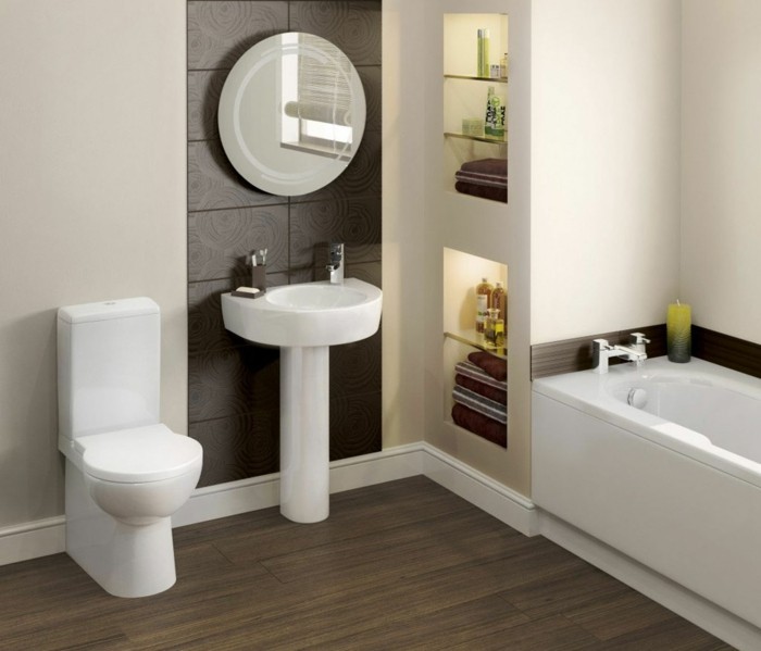 सुपर छोटे बाथरूम सेट-आधुनिक-फर्नीचर के साथ टुकड़े