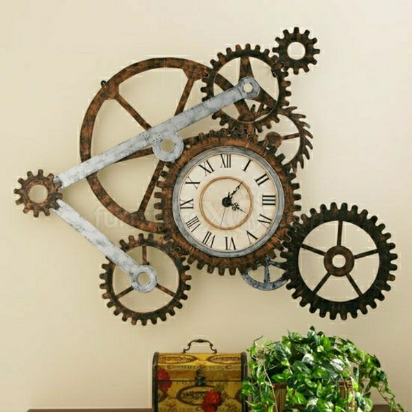 mur super-originale horloge design pour un chic ambiance-in-the-home