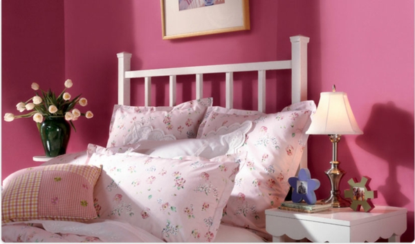 супер красива спалня-в-розов