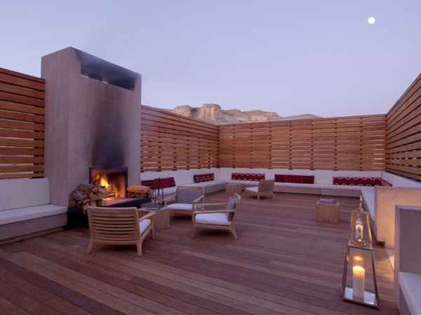 सुपर-महान-डिजाइन-छत-लकड़ी के फर्श-आधुनिक छत डिजाइन के साथ