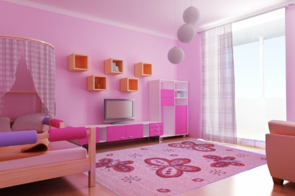 matto-perhonen-vaaleanpunainen huone