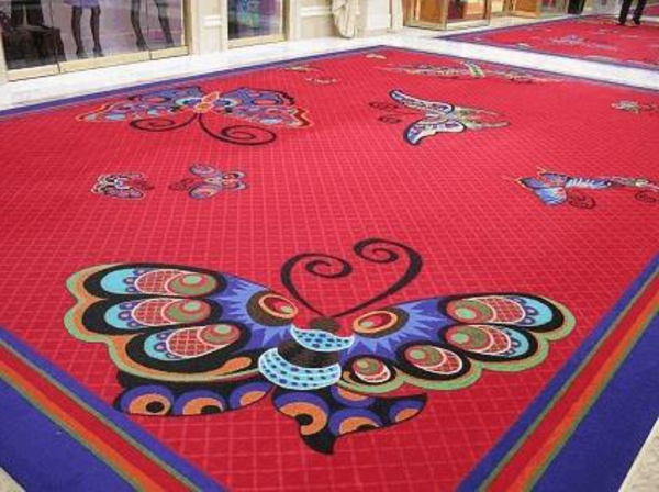 שטיח, פרפר, אדום, צבע, יפה, צילום