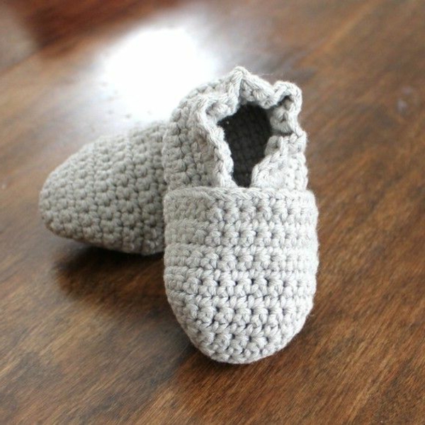 महान डिजाइन से crochet-बच्चा जूते - महान विचारों-Häkeleien के लिए