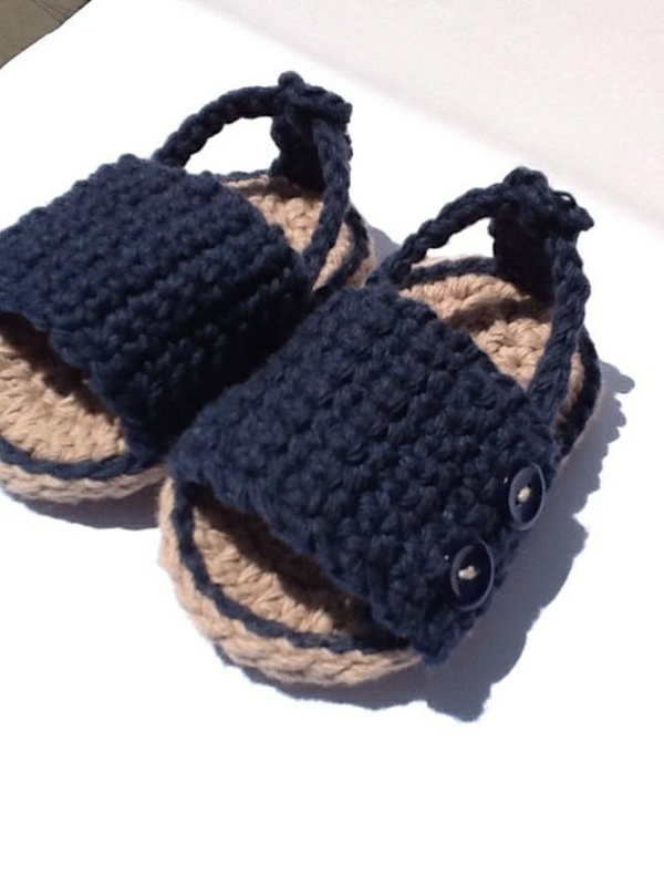 страхотни - проектиране, плетене на една кука-бебешки обувки-пра-идеи-за-Häkeleien