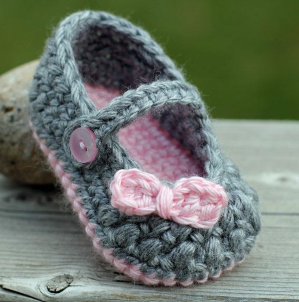 --tolles-дизайн-плетиво бебешки обувки-пра-идеи-за-Häkeleien