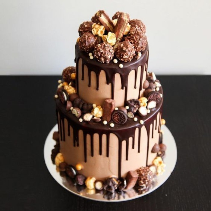 पाई-टू-18-जन्मदिन जन्मदिन केक-चॉकलेट है, कभी नहीं करने के लिए कई-चॉकलेट-Rocher