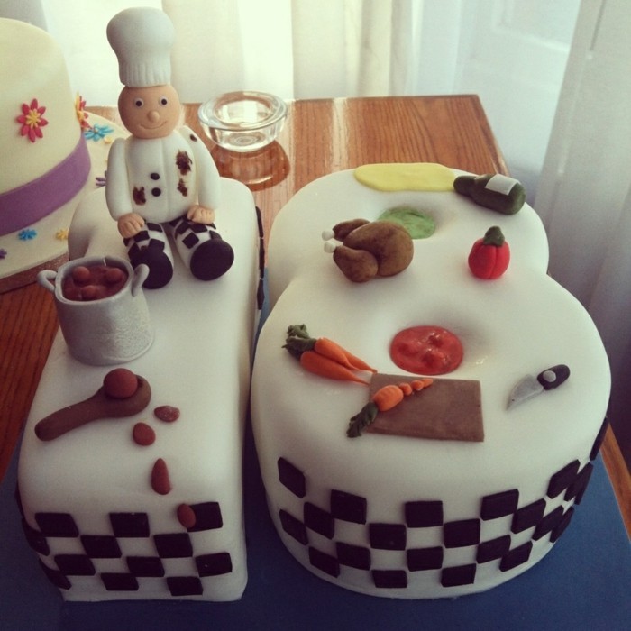 पाई-टू-18-Geburtstagstorten जन्मदिन का केक के लिए-उबलते-आश्चर्य जन्मदिन pies