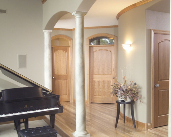 традиционен интериорен дизайн-дървени врати-интериорни врати от дърво