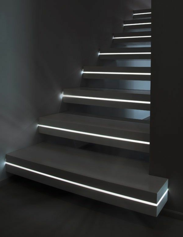 सीढ़ी प्रकाश-काले आकर्षक डिजाइन