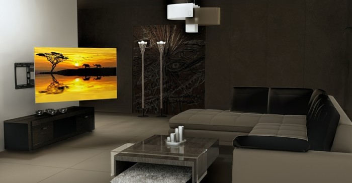 التلفزيون الجدار الخاصة، بناء لكم يمكن، التلفزيون جدار واحد والتملك والبناء