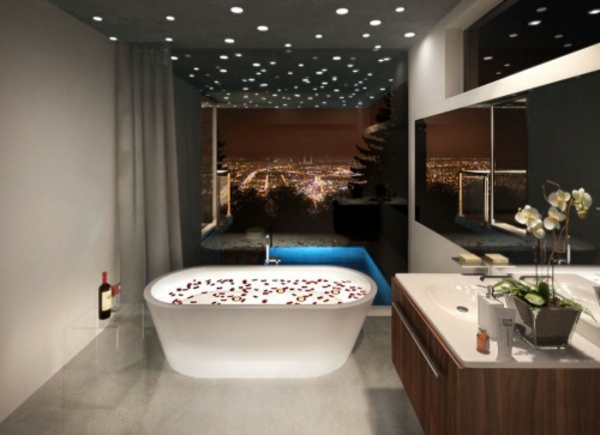 ultra-super-dizajn interijera u kupaonici Deckenbeleuchtung--
