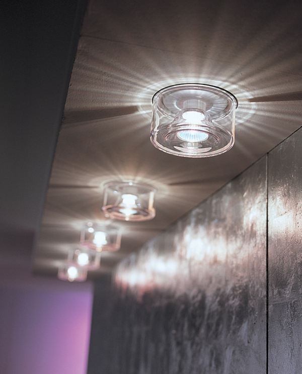 ултра-голям - Интериорен дизайн в осветлението на тавана баня
