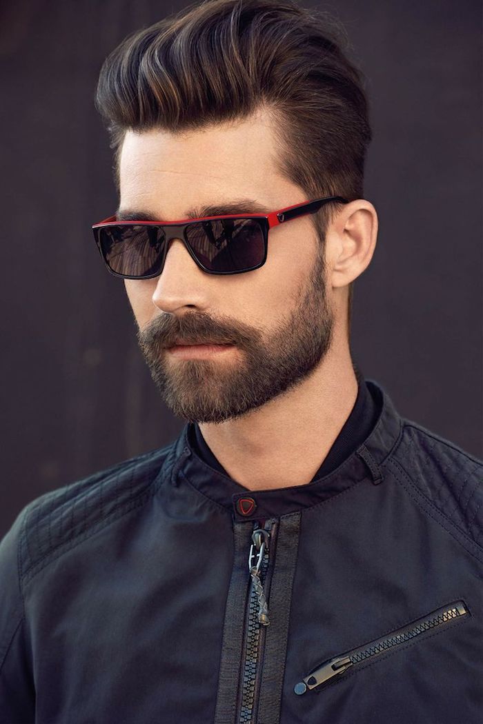 sidecut άνδρες περιστασιακή στυλ άνδρας μοντέρνο γυαλιά ηλίου μαύρα και κόκκινα αθλητικά
