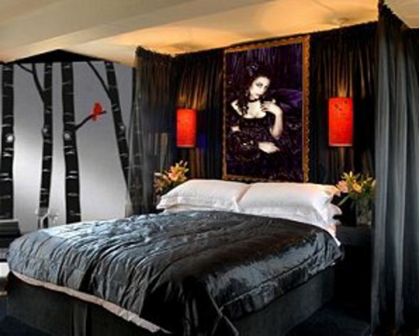 吸血鬼动机-的哥特式卧室