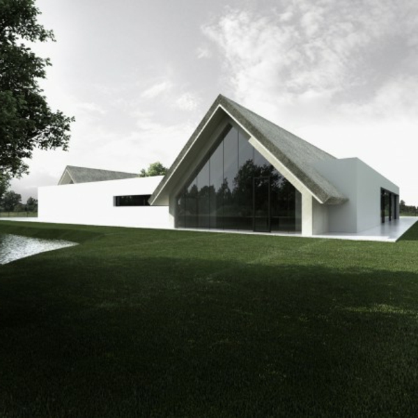 רעיון-על-מינימליסטי-אדריכלות-גג מדהים