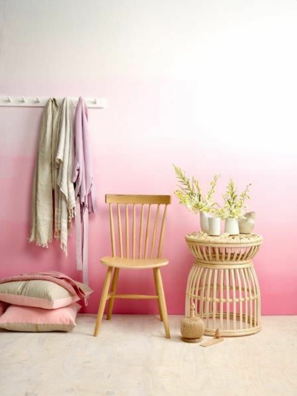 προθάλαμο-set-ροζ χρώμα σχεδιαστικές ιδέες τοίχο-τοίχο