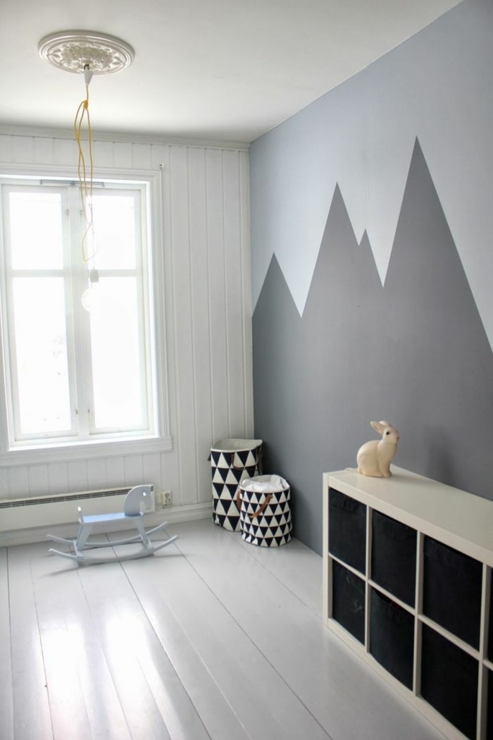 mur couleur noir-très-intéressant chambre-Equip