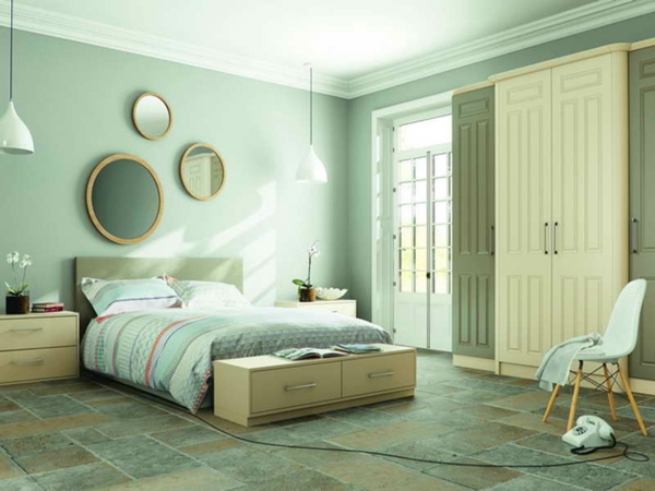 falszín-menta-Cool Mint szoba dekoráció ötlet