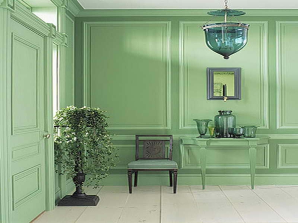 seinän väri-minttu-minttu-vihreä huone-ideoita-with-Nice-seinä