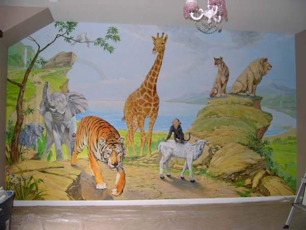 стени-детска стая-животни (2)