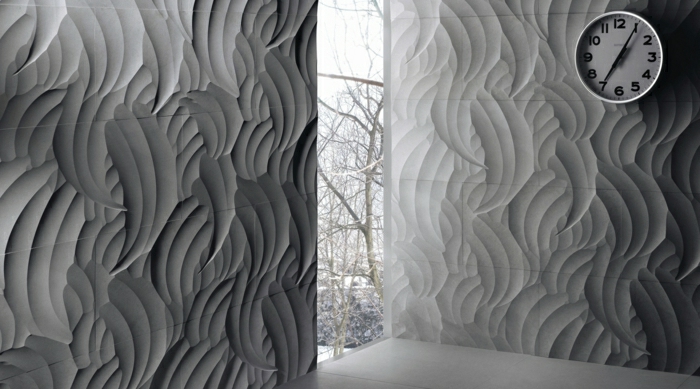 אופטיקה קיר חזית קיר עיצוב אבן קיר פאנל פאנל קיר פאנל קיר 3D