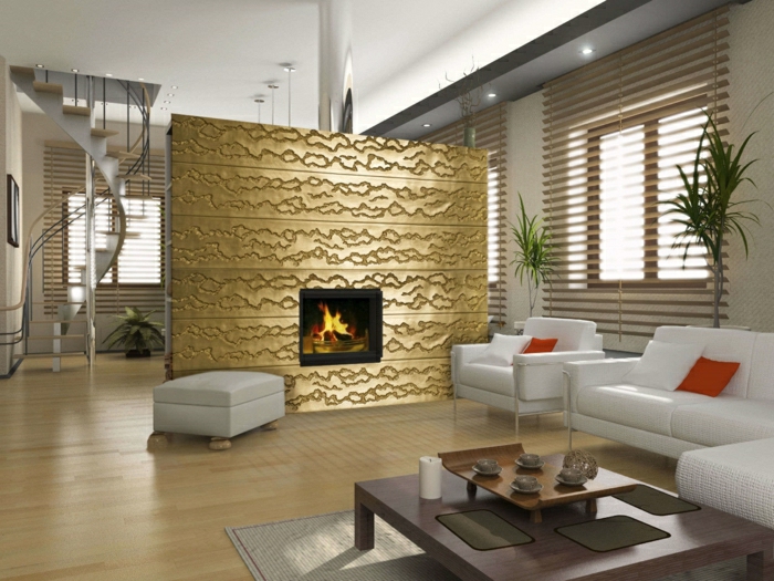 פאנל 3D לוחות-קיר-קיר -wandpaneel-קיר קיר פאנל חדר עיצוב-חי