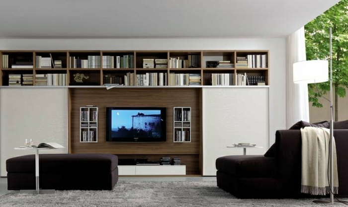 -Wallpanlele-wood-living-room-design-living-room-wall-panel-tv-wall-tv-wall טלוויזיה לוח קיר
