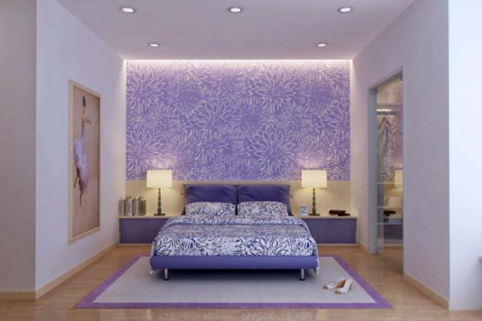 wanfarben-combinaciones-indirecta-iluminación-color púrpura