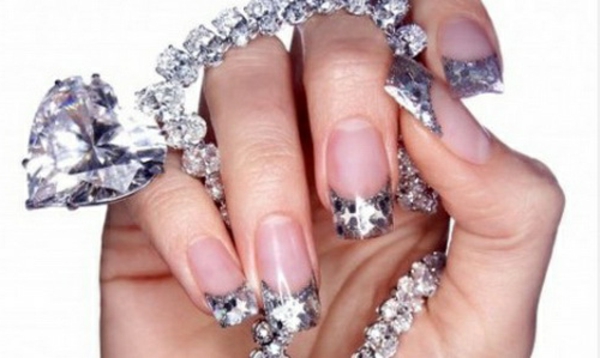nail design képek esküvőre - hűvös modell