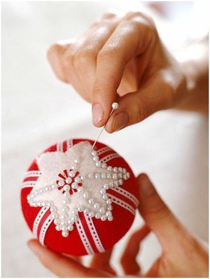 圣诞装饰自己动手制作Weinachtsdeko自己动手，让红软8个首饰