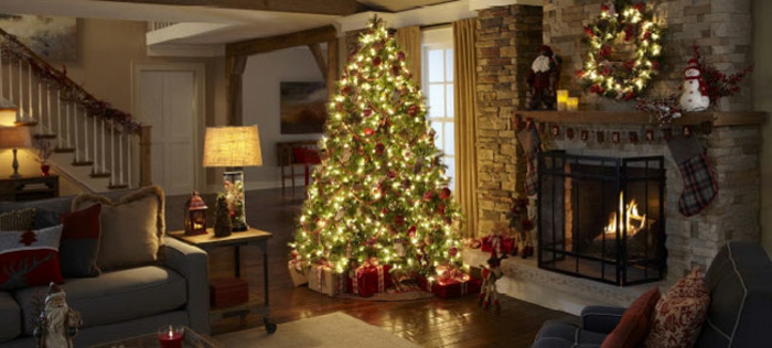 Χριστουγεννιάτικο δέντρο φως-με-φωτισμού ηγεσία