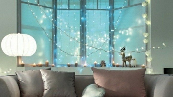 weihnachtsdeko-טינקר-חלון--חיים יפים בחדר-עיצוב