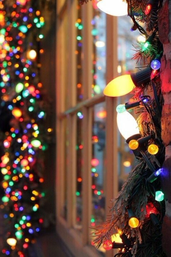 weihnachtsdeko-חלון-רב בצבע-אור-מדהים-מבט
