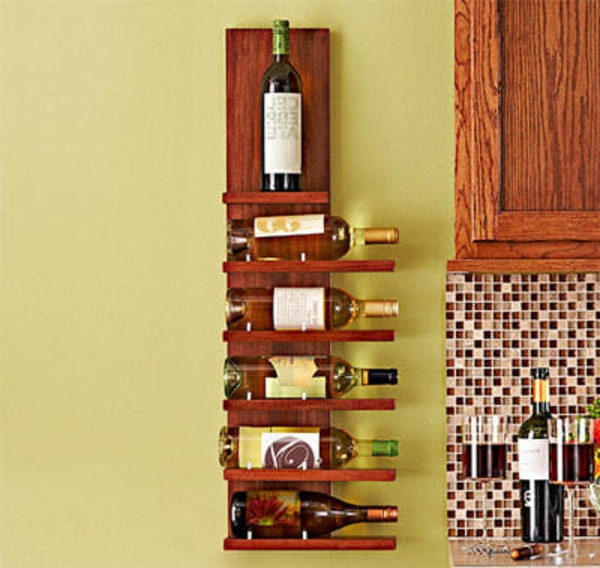 יין- rack-self-build-הרעיון עבור המטבח מודל חדש
