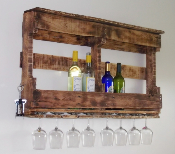 יין- rack-self-build-Creative-design-to-hang על הקיר