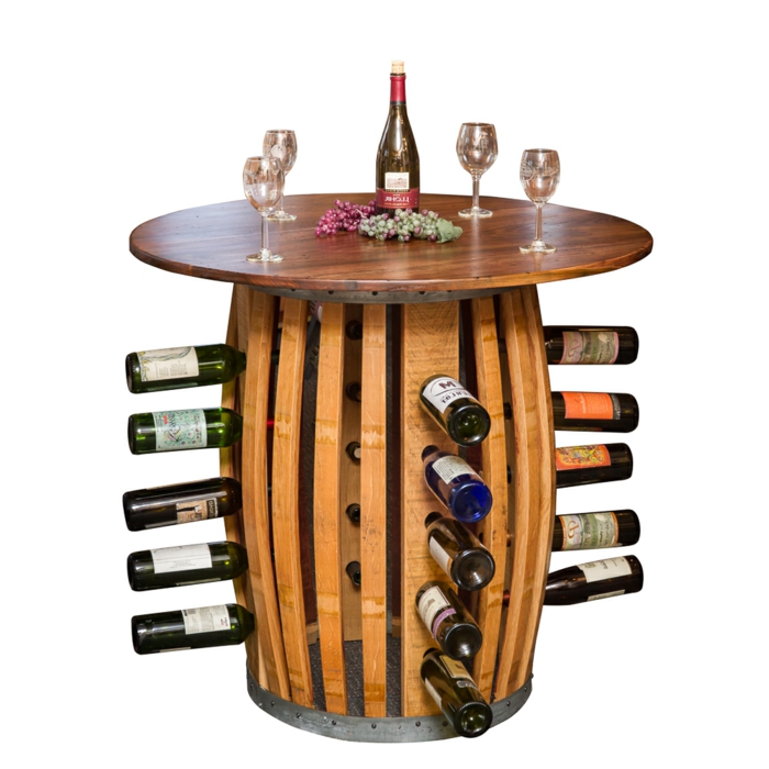 wine rack ξύλινα μπουκάλια κρασιού ποτήρια κρασιού λουλούδια δημιουργικό σχεδιασμό για το σημείο αποθήκευσης κρασιού