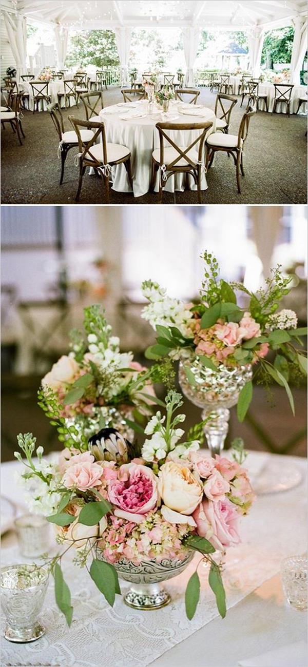 יפה ואלגנטית-Hochzeitsdeko-עם-פרחים