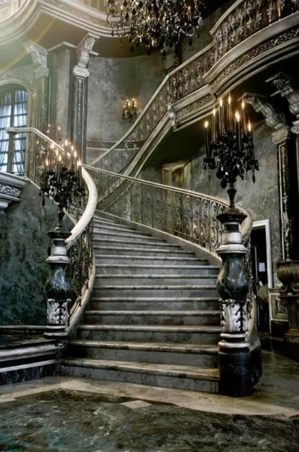 όμορφο-gothic-σκάλες