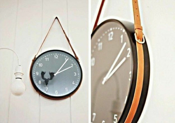 belles horloges avec un mur-moderne design fascinant