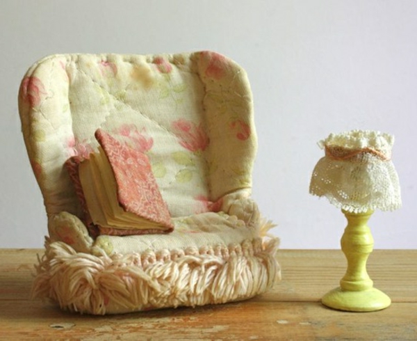 kaunis-nukkekodin huonekalujen kaunis-tuoli-by-nukke