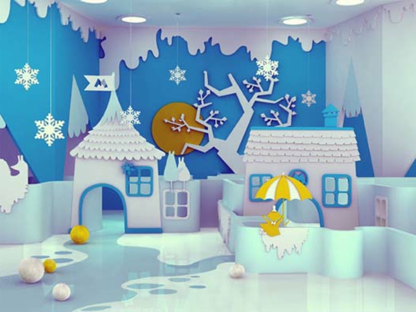 chambre design-idées-pour-passionnant-conte de fées-chambre des enfants