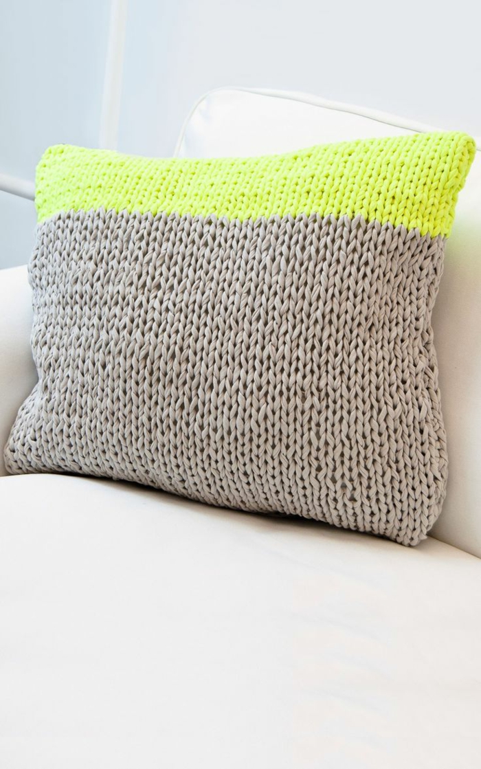dva-ton jastuk cappucciono boji neon boja lijepa-plesti
